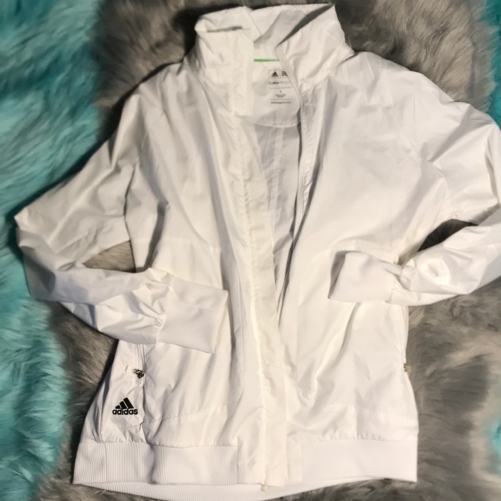 Adidas climaproof golf windbreaker size small